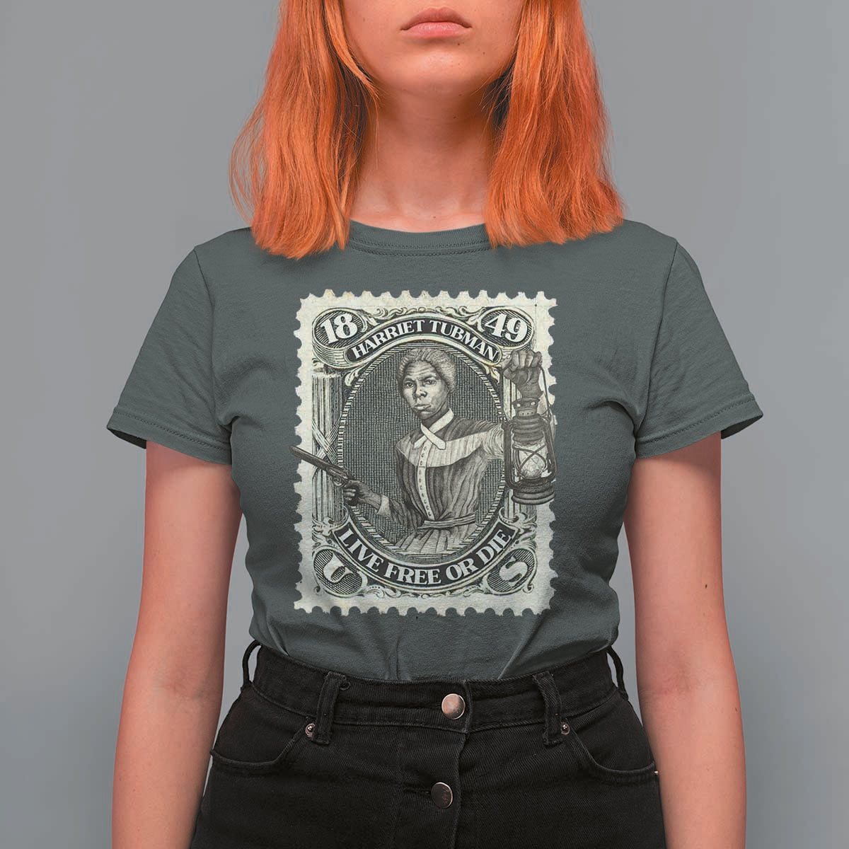 Harriet Tubman T Shirt For Women Live Free Or Die Black History
