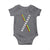 Malcolm X Baby Onesie By Any Means Necessary  Black History