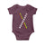 Malcolm X Baby Onesie By Any Means Necessary  Black History