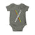 Malcolm X Baby Onesie By Any Means Necessary  Black History