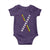 Malcolm X Baby Onesie By Any Means Necessary  Black History