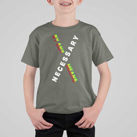 Malcolm X T Shirt For Kid By Any Means Necessary  Black History