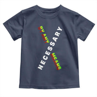 Malcolm X Toddler T Shirt By Any Means Necessary  Black History