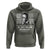Malcolm X Hoodie By Any Means Necessary American Flag