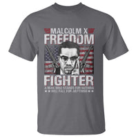 Malcolm X T Shirt A Man Who Stands For Nothing Will Fall For Anything