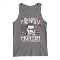 Malcolm X Tank Top A Man Who Stands For Nothing Will Fall For Anything