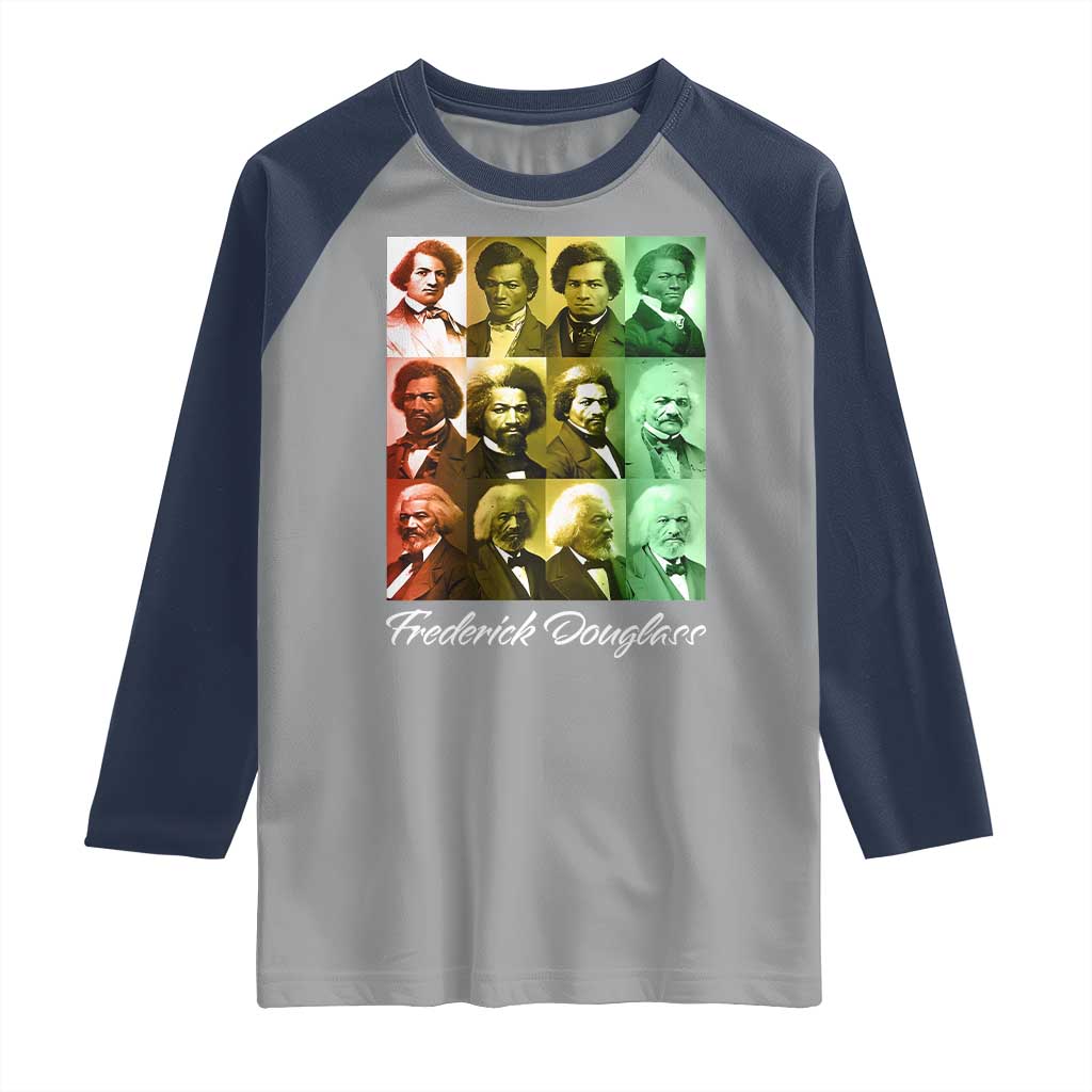Life Of Frederick Douglass Raglan Shirt Black History Month