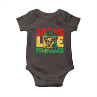 Speak Like Frederick Douglass Baby Onesie Black History Month