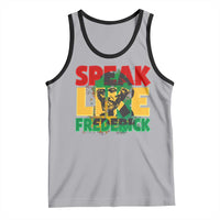 Speak Like Frederick Douglass Tank Top Black History Month
