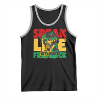 Speak Like Frederick Douglass Tank Top Black History Month