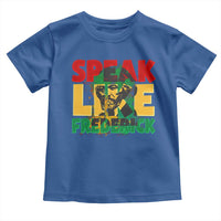 Speak Like Frederick Douglass Toddler T Shirt Black History Month