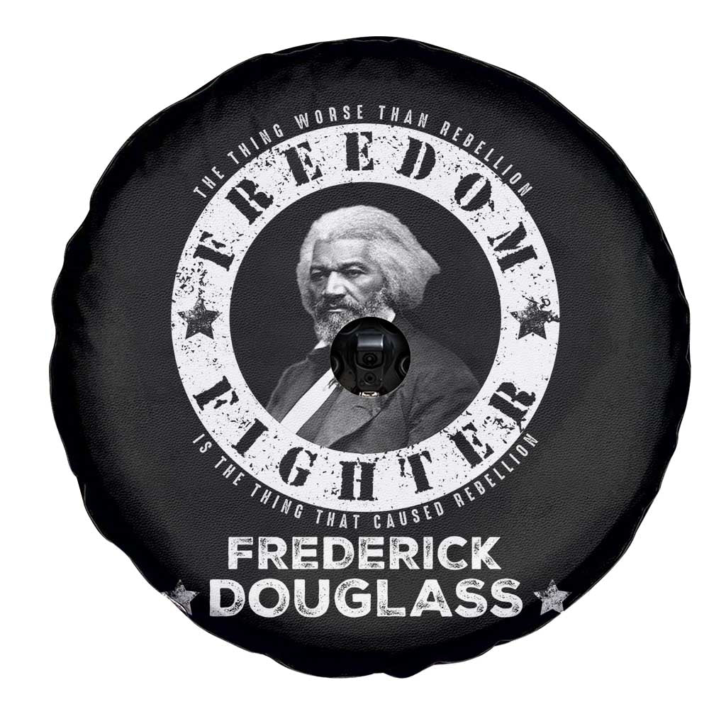 Frederick Douglass Spare Tire Cover The Thing Worse Than Rebellion Is The Thing That Causes Rebellion