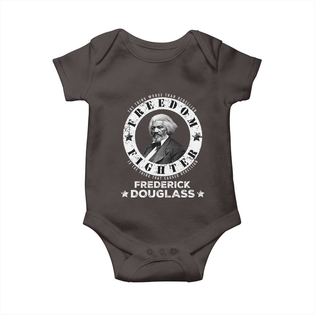 Frederick Douglass Baby Onesie The Thing Worse Than Rebellion Is The Thing That Causes Rebellion