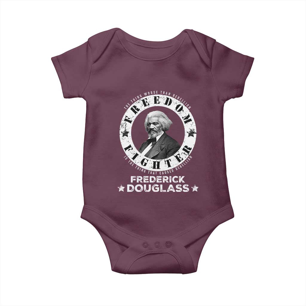 Frederick Douglass Baby Onesie The Thing Worse Than Rebellion Is The Thing That Causes Rebellion