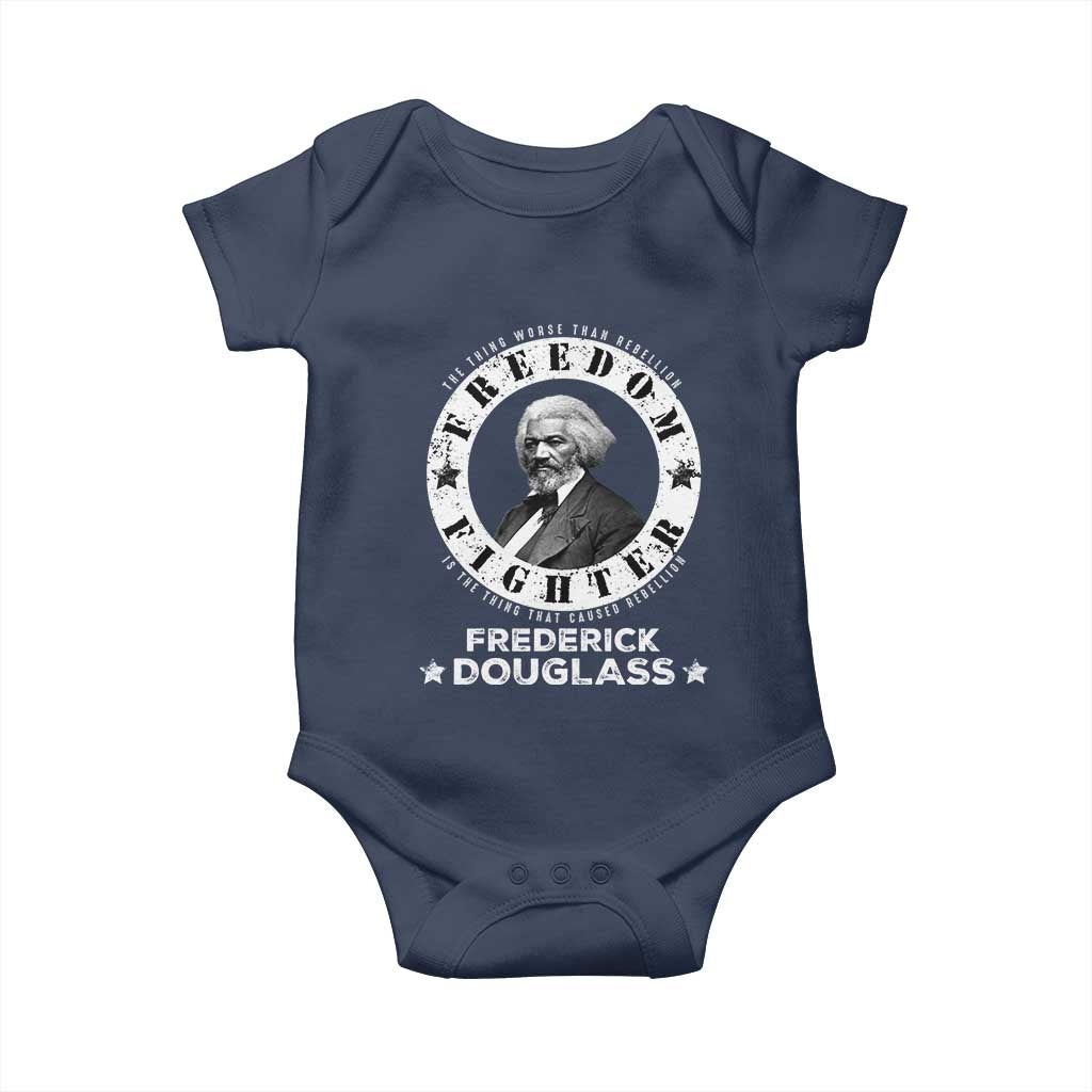 Frederick Douglass Baby Onesie The Thing Worse Than Rebellion Is The Thing That Causes Rebellion