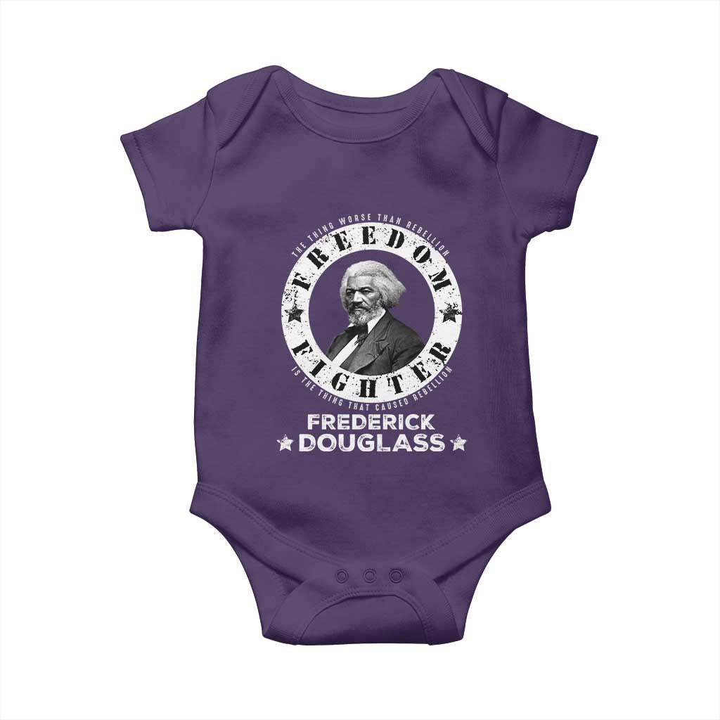Frederick Douglass Baby Onesie The Thing Worse Than Rebellion Is The Thing That Causes Rebellion