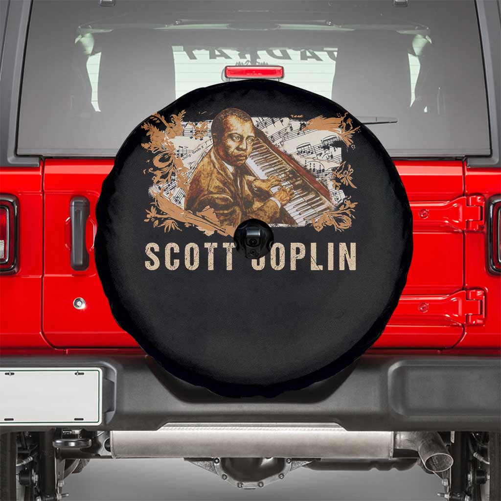 Scott Joplin Spare Tire Cover Afro Classical Music Composer Black History