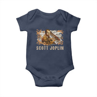 Scott Joplin Baby Onesie Afro Classical Music Composer Black History