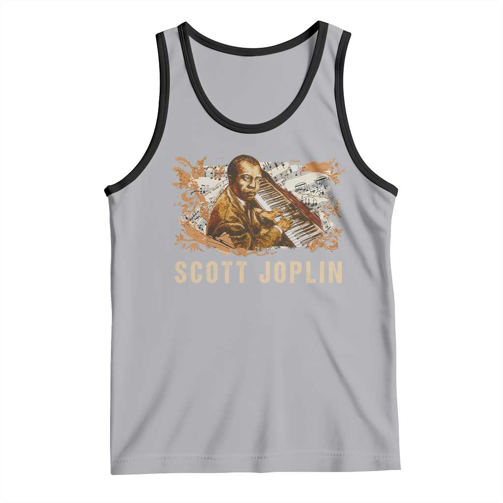 Scott Joplin Tank Top Afro Classical Music Composer Black History