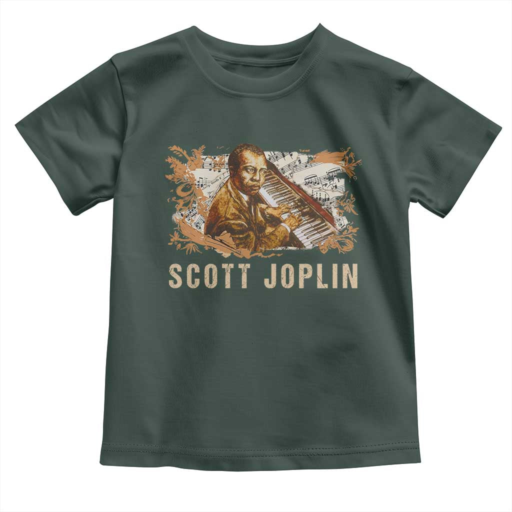 Scott Joplin Toddler T Shirt Afro Classical Music Composer Black History