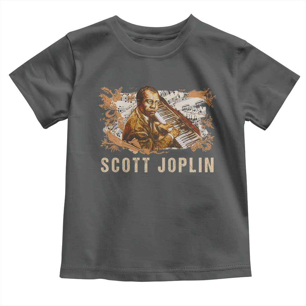 Scott Joplin Toddler T Shirt Afro Classical Music Composer Black History