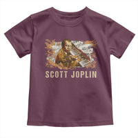 Scott Joplin Toddler T Shirt Afro Classical Music Composer Black History