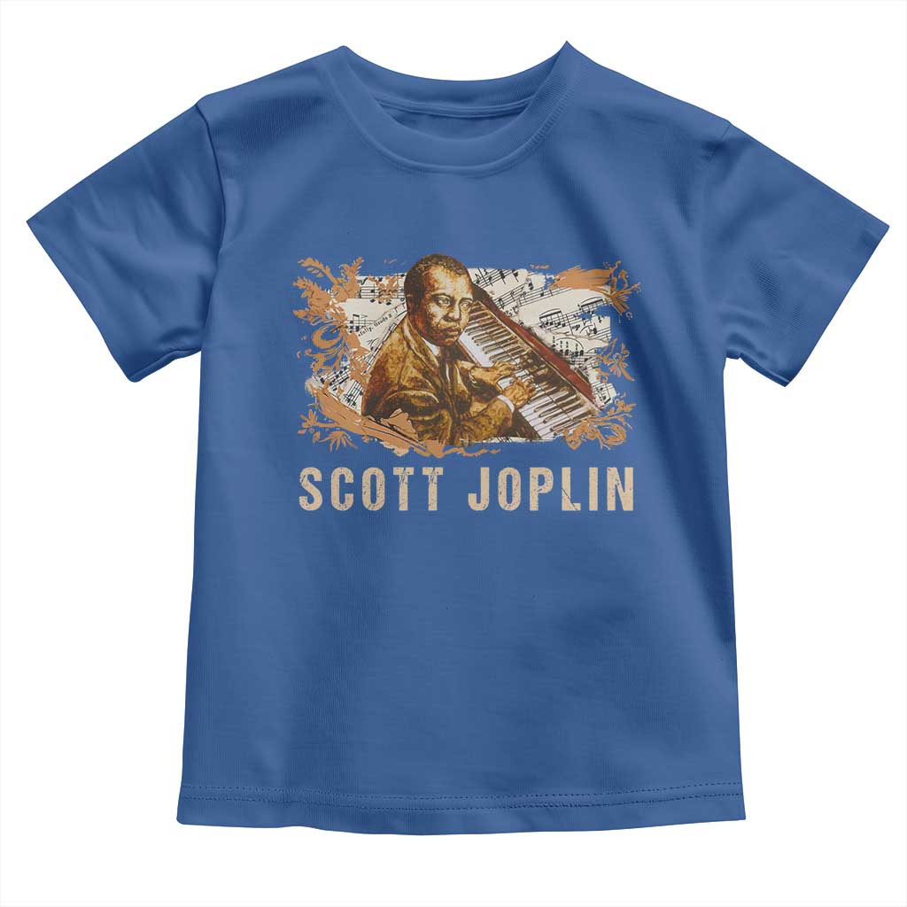 Scott Joplin Toddler T Shirt Afro Classical Music Composer Black History
