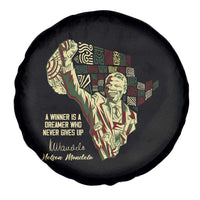 Nelson Mandela Spare Tire Cover A Winner Is A Dreamer Who Never Gives Up