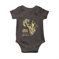 Nelson Mandela Baby Onesie A Winner Is A Dreamer Who Never Gives Up