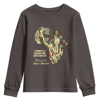 Nelson Mandela Youth Sweatshirt A Winner Is A Dreamer Who Never Gives Up