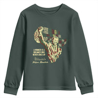 Nelson Mandela Youth Sweatshirt A Winner Is A Dreamer Who Never Gives Up