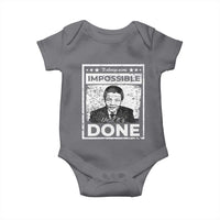 Nelson Mandela Baby Onesie It Always Seems Impossible Until It's Done