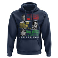 James Baldwin Hoodie Famous Quotes Nothing Can Be Changed Until It Is Faced