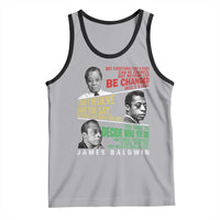 James Baldwin Tank Top Famous Quotes Nothing Can Be Changed Until It Is Faced