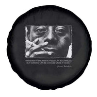 James Baldwin Spare Tire Cover Not Everything That Is Faced Can Be Changed But Nothing Can Be Changed Until It Is Faced