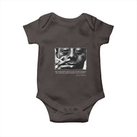 James Baldwin Baby Onesie Not Everything That Is Faced Can Be Changed But Nothing Can Be Changed Until It Is Faced
