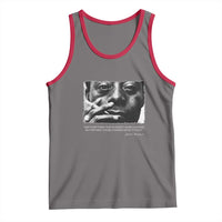 James Baldwin Tank Top Not Everything That Is Faced Can Be Changed But Nothing Can Be Changed Until It Is Faced