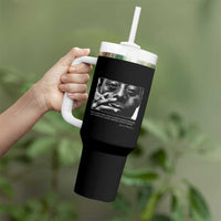 James Baldwin Tumbler With Handle Not Everything That Is Faced Can Be Changed But Nothing Can Be Changed Until It Is Faced