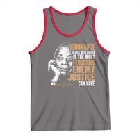 James Baldwin Tank Top Ignorance Allied With Power Is The Most Ferocious Enemy Justice Can Have
