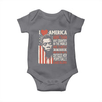 James Baldwin Baby Onesie I Love America More Than Any Country In The World