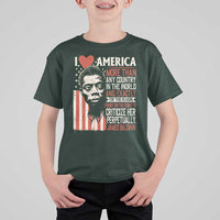 James Baldwin T Shirt For Kid I Love America More Than Any Country In The World