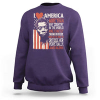 James Baldwin Sweatshirt I Love America More Than Any Country In The World
