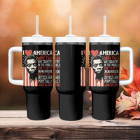 James Baldwin Tumbler With Handle I Love America More Than Any Country In The World