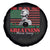 Marcus Garvey Spare Tire Cover The Black Skin Is A National Badge Of Greatness African American Flag
