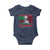Marcus Garvey Baby Onesie The Black Skin Is A National Badge Of Greatness African American Flag