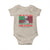 Marcus Garvey Baby Onesie The Black Skin Is A National Badge Of Greatness African American Flag