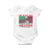 Marcus Garvey Baby Onesie The Black Skin Is A National Badge Of Greatness African American Flag