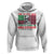 Marcus Garvey Hoodie The Black Skin Is A National Badge Of Greatness African American Flag
