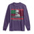 Marcus Garvey Long Sleeve Shirt The Black Skin Is A National Badge Of Greatness African American Flag