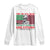 Marcus Garvey Long Sleeve Shirt The Black Skin Is A National Badge Of Greatness African American Flag